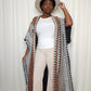 Brown Cardigan w/ Bottom Tassels