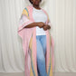 Pink Cardigan w/ Bottom Tassels