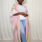 Pink Cardigan w/ Bottom Tassels