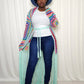 Mint Green Crochet Cardigan